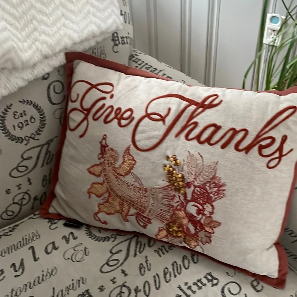 Nanette Lepore Embroidered Pillow